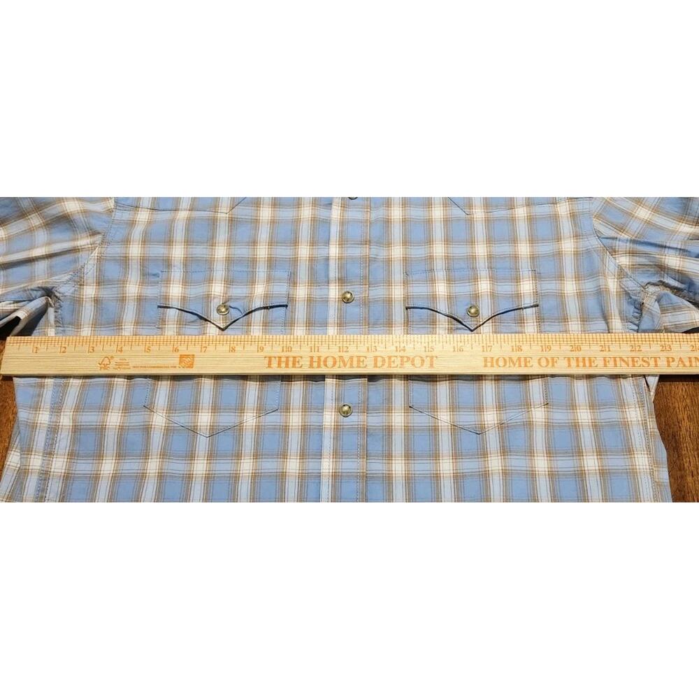Wrangler Relentless Trevor Brazile Men's Western Pearl Snap Performance Shirt - Picture 6 of 8